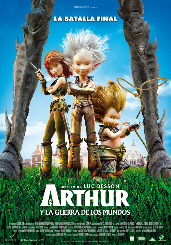 ARTHUR Y LA GUERRA DE LOS MUNDOS - Arthur 3, La guerre des deux mondes - 2010