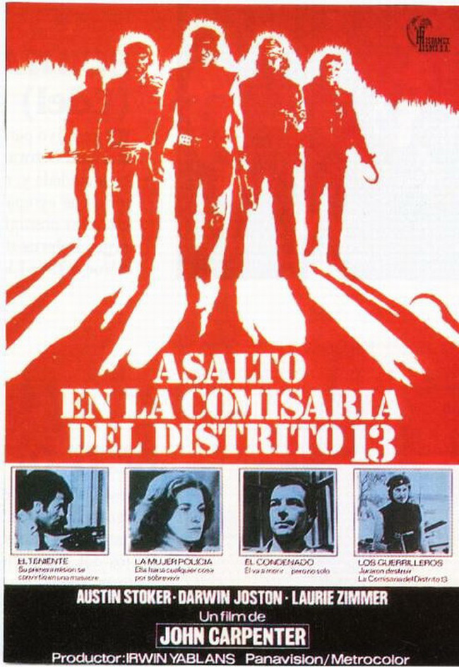 ASALTO A LA COMISARIA DEL DISTRITO 13 - Assault On Precint 13 - 1976
