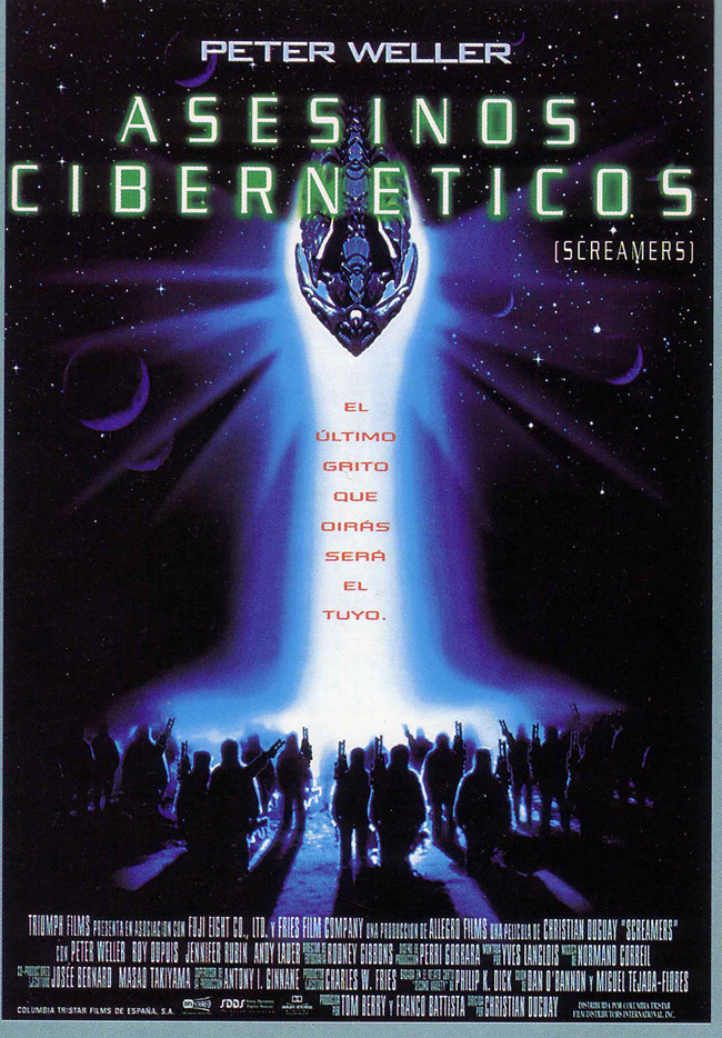 ASESINOS CIBERNETICOS - Screamers - 1995