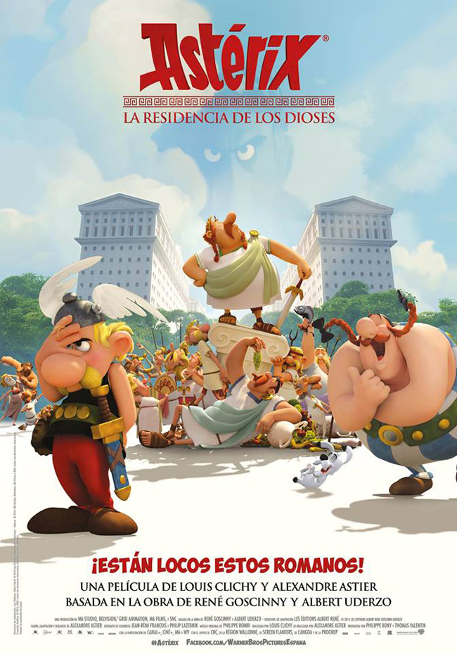 ASTERIX, LA RESIDENCIA DE LOS DIOSES - Asterix - Le Domaine des Dieux - 2015