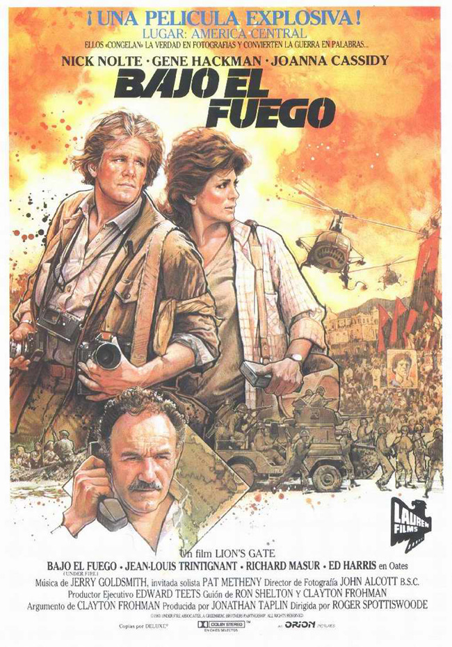 BAJO EL FUEGO - Under Fire - 1983