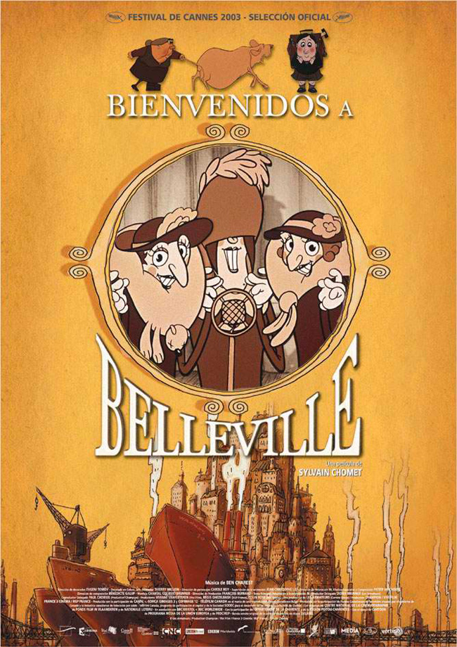 BIENVENIDOS A BELLEVILLE - Les Triplettes de Belleville - 2003