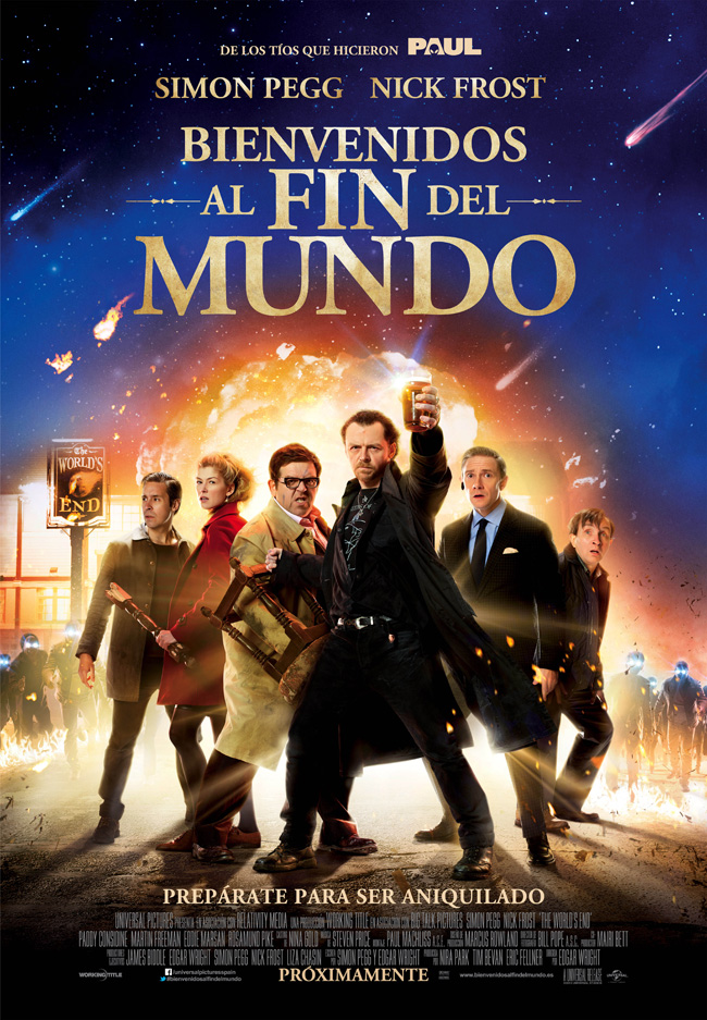 BIENVENIDOS AL FIN DEL MUNDO - The World's End - 2013