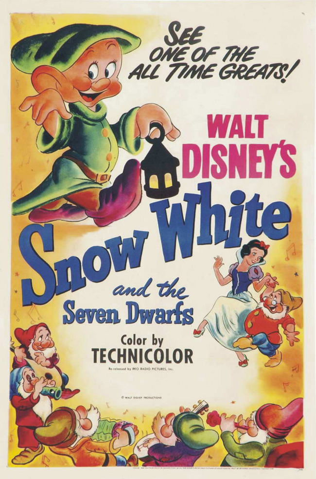 BLANCANIEVES Y LOS SIETE ENANITOS - Snow White and the Seven Dwarfs - 1937