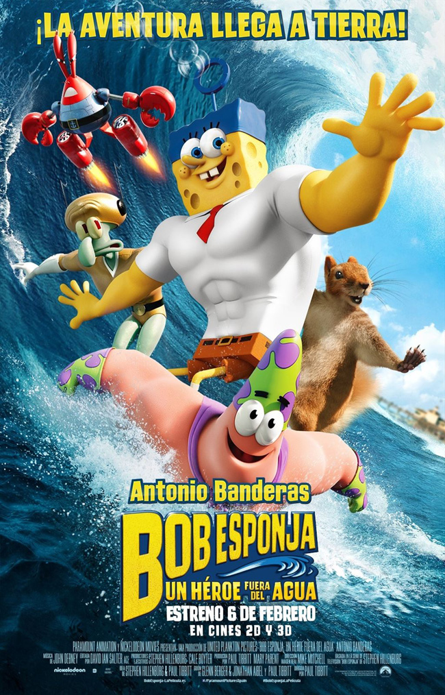 BOB ESPONJA, UN HEROE FUERA DEL AGUA - The SpongeBob Movie, Sponge Out of Water - 2014