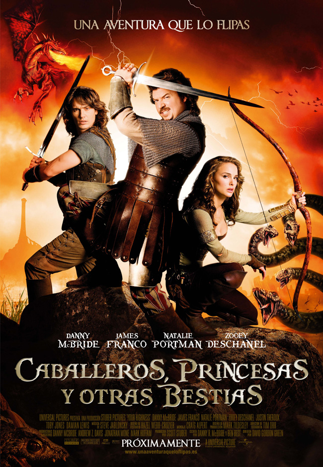 CABALLEROS, PRINCESAS Y OTRAS BESTIAS - Your Highness, Princ a prudas - 2011