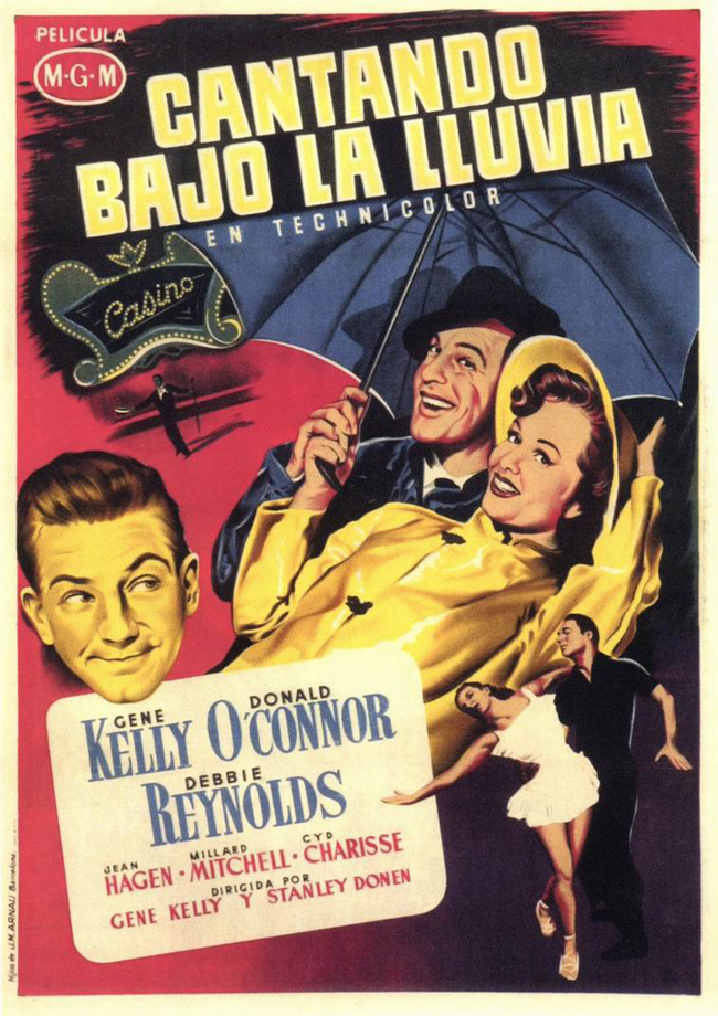 CANTANDO BAJO LA LLUVIA - Singin' in the rain - 1952