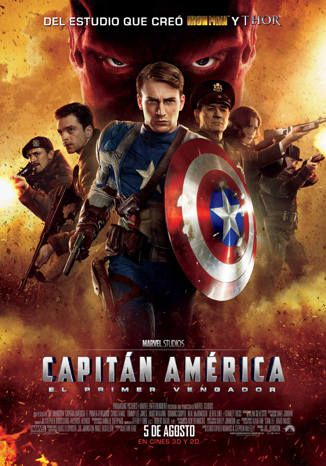 CAPITAN AMERICA, EL PRIMER VENGADOR - Captain America, The first Avenger C1 - 2011