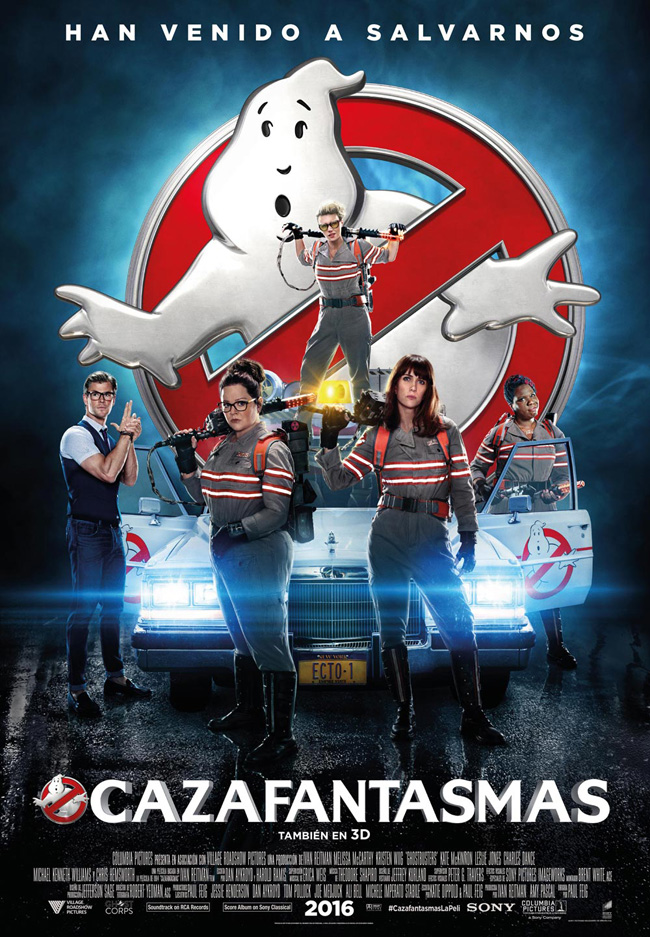 CAZAFANTASMAS - Ghostbusters - 2016