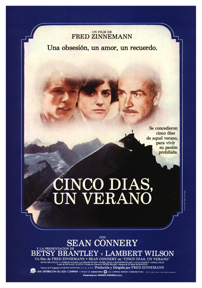 CINCO DIAS, UN VERANO - Five Days One Summer - 1982