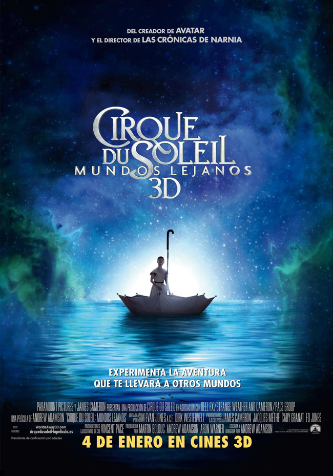CIRQUE DU SOLEIL, MUNDOS LEJANOS - Cirque du Soleil, Worlds Away - 2012