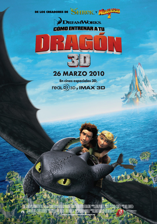 COMO ENTRENAR A TU DRAGON - How to train your dragon - 2010