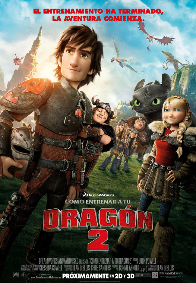 COMO ENTRENAR A TU DRAGON 2 - How to Train Your Dragon 2 - 2014
