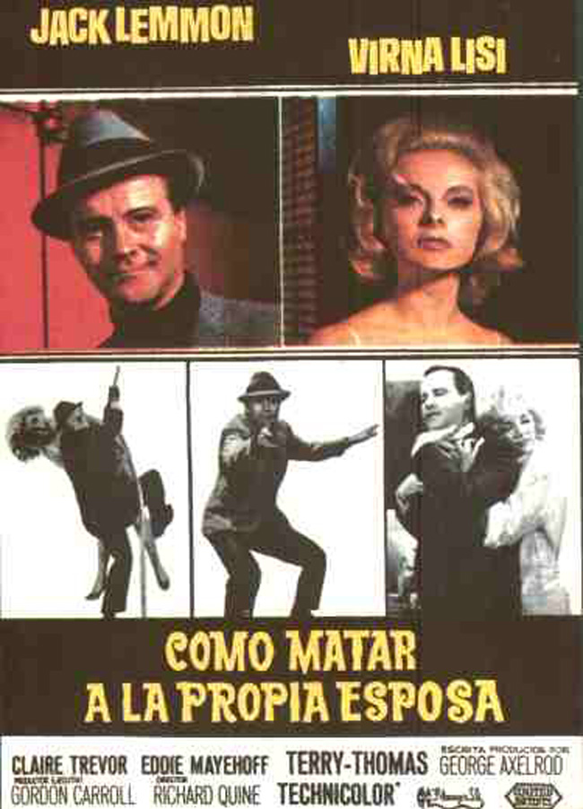 COMO MATAR A LA PROPIA ESPOSA - How to murder your wife - 1965