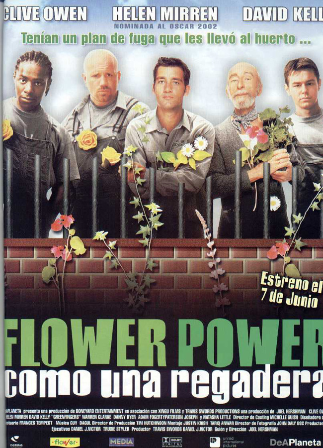COMO UNA REGADERA FLOWER POWER - Greenfingers - 2001 