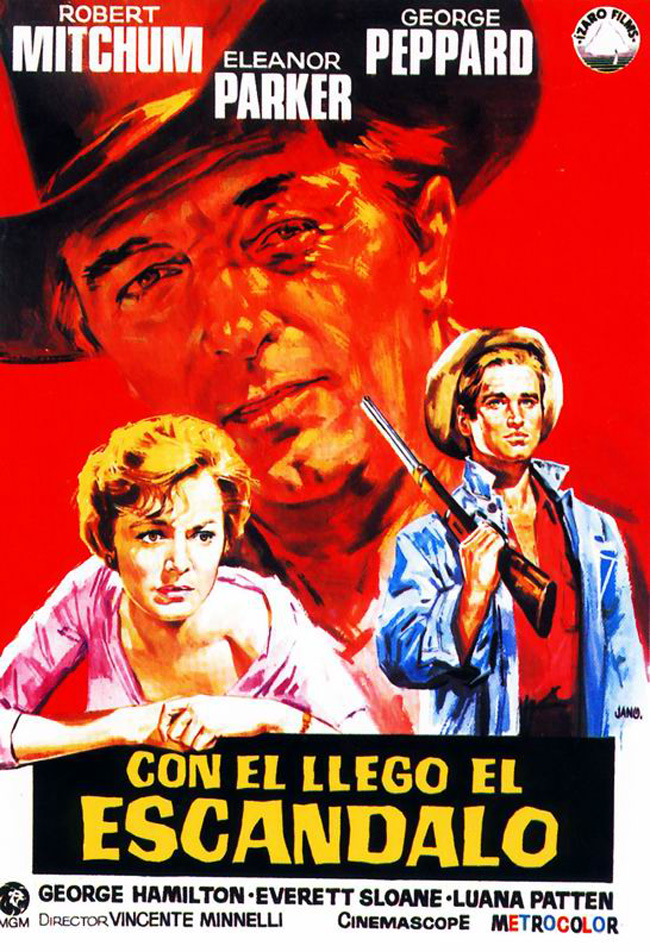 CON EL LLEGO EL ESCANDALO - Home from the Hill - 1959