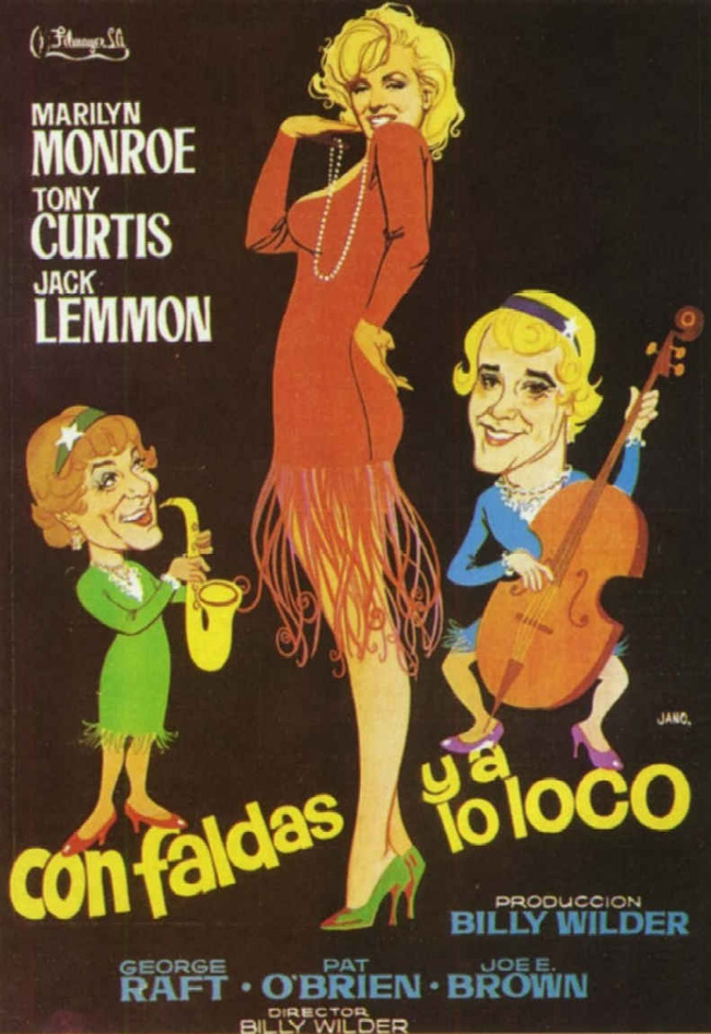 CON FALDAS Y A LO LOCO - Some Like It Hot - 1959