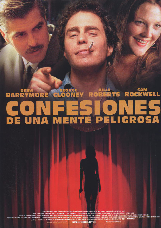 CONFESIONES DE UNA MENTE PELIGROSA - Confessions of a Dangerous Mind - 2002