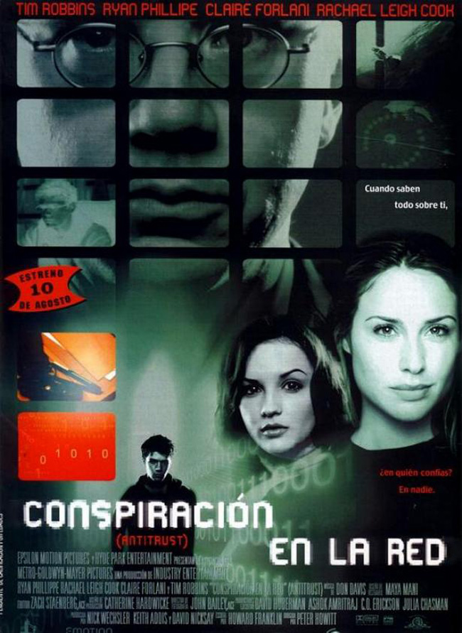 CONSPIRACION EN LA RED - Antitrust - 2001