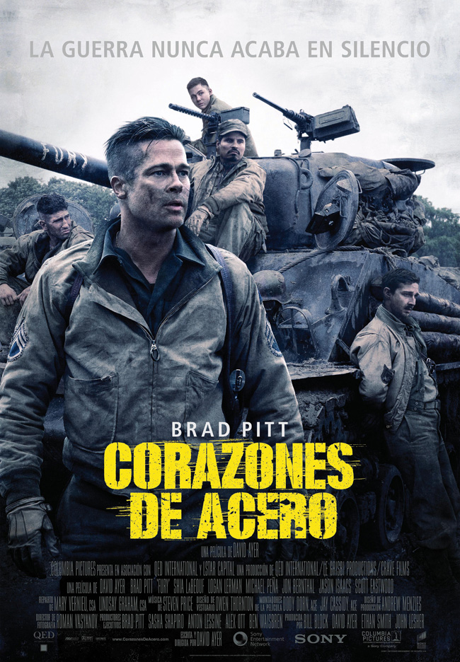 CORAZONES DE ACERO - Fury - 2014