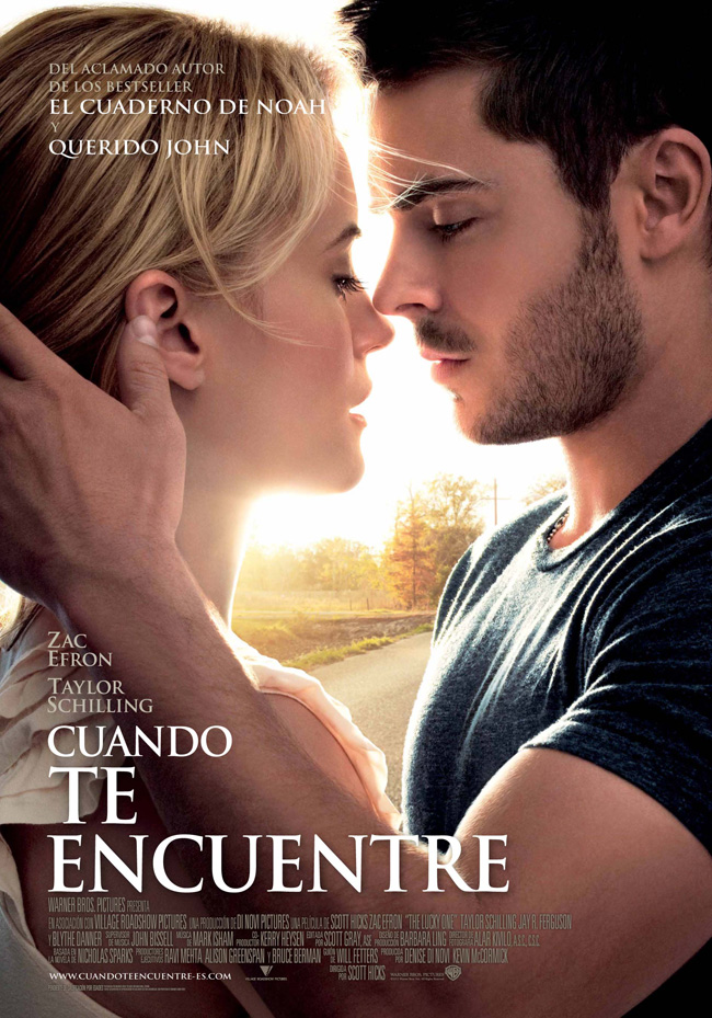 CUANDO TE ENCUENTRE - The lucky one - 2012