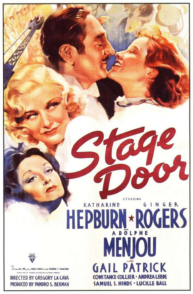 DAMAS DEL TEATRO - Stage Door - 1937 C2