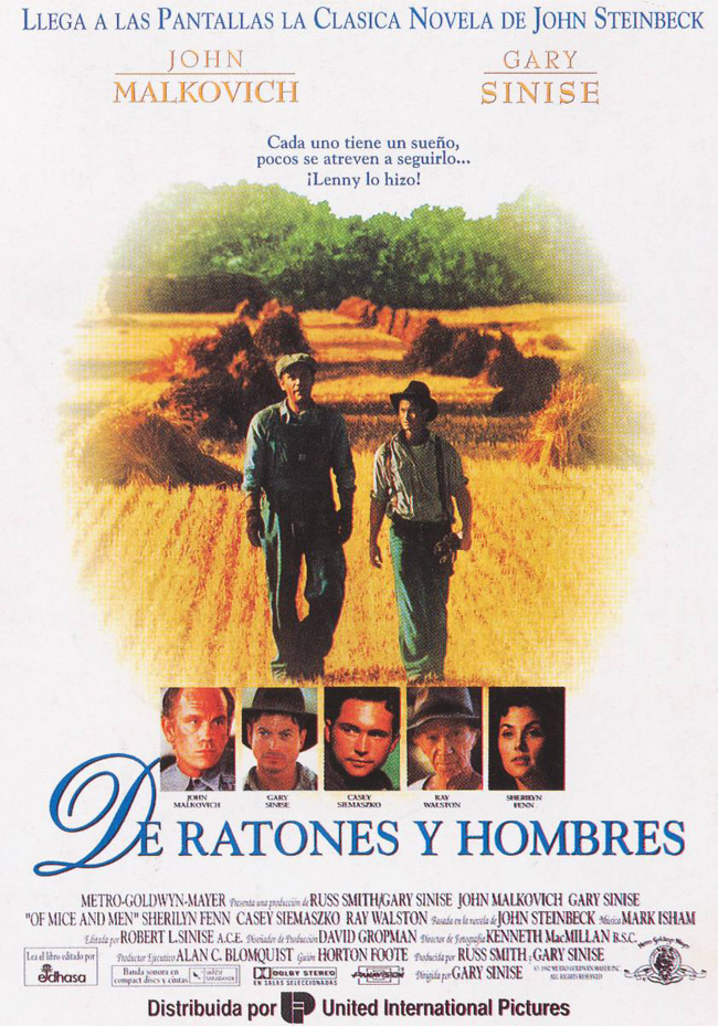 DE RATONES Y HOMBRES - Of mice and men - 1992