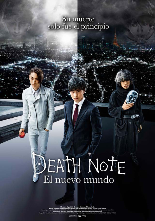DEATH NOTE, EL NUEVO MUNDO - Death note, Light up the new world - 2016