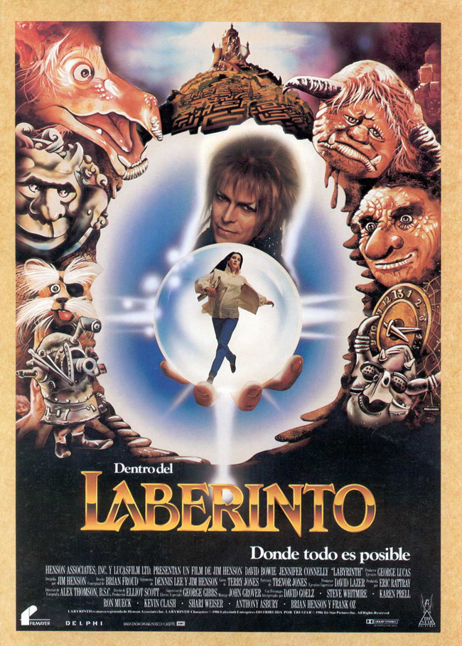 DENTRO DEL LABERINTO - Labyrinth - 1986