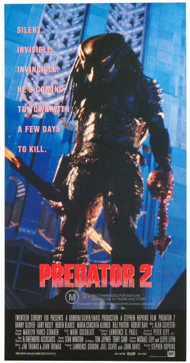 DEPREDADOR 2 - Predator 2 - 1990