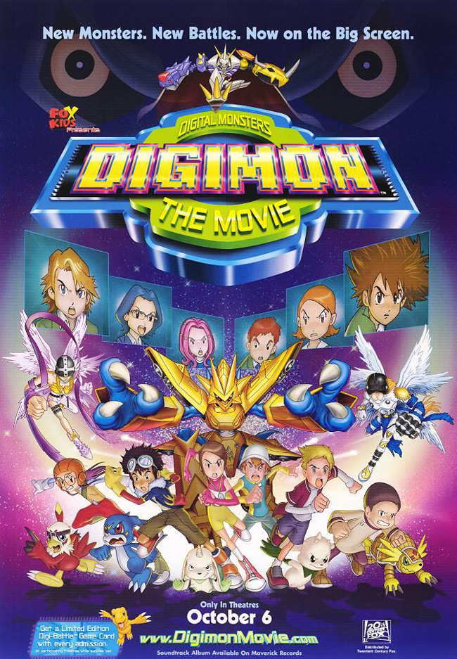 DIGIMON, LA PELICULA - Digimon The Movie - 2000