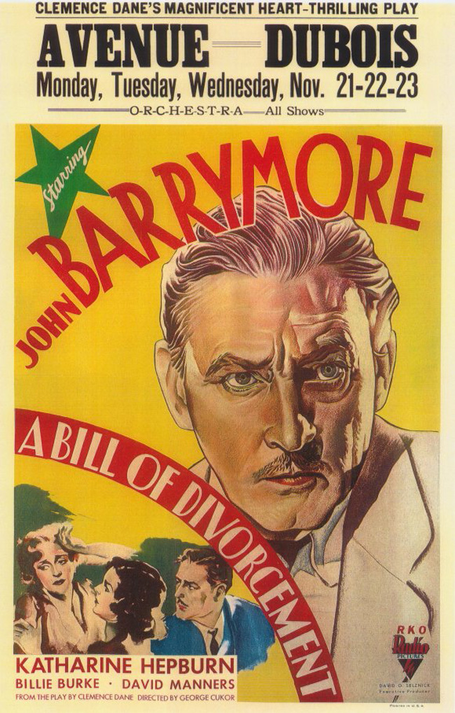 DOBLE SACRIFICIO - A BILL OF DIVORCEMENT 1932