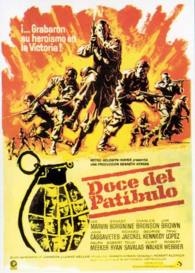 DOCE DEL PATIBULO - The dirty dozen - 1967