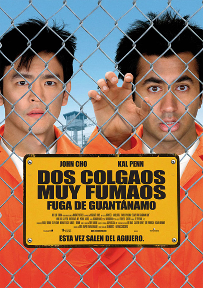 DOS COLGAOS MUY FUMAOS, FUGA DE GUANTANAMO - Harold & Kumar Escape From Guantanamo  - 2008