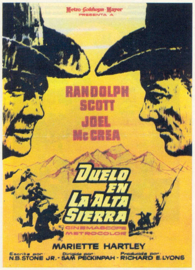 DUELO EN ALTA SIERRA - Ride The High Country -1962