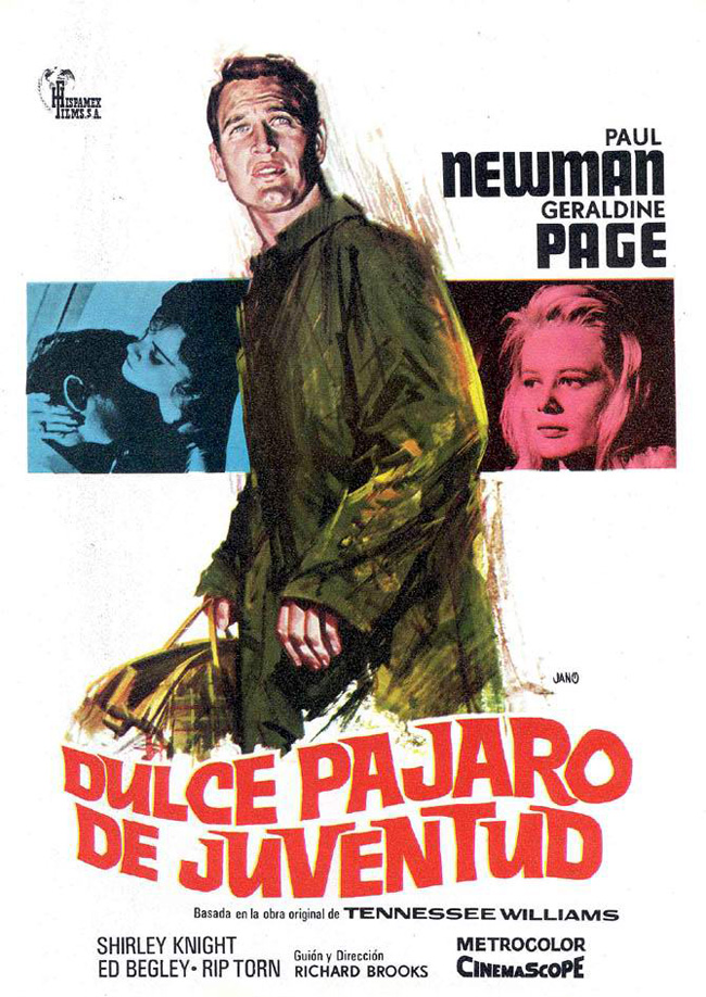 DULCE PAJARO DE JUVENTUD - Sweet Bird of Youth - 1962