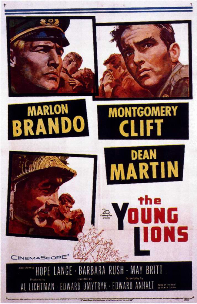 EL BAILE DE LOS MALDITOS - The Young Lions - 1958