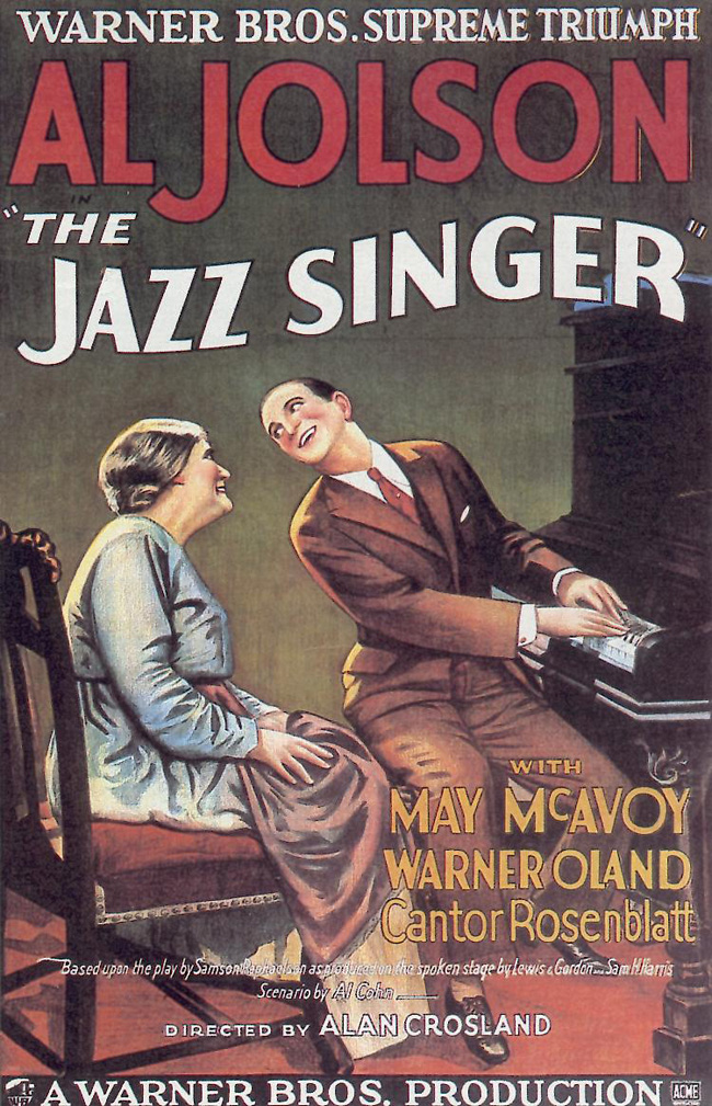 EL CANTOR DE JAZZ - The Jazz Singer - 1927