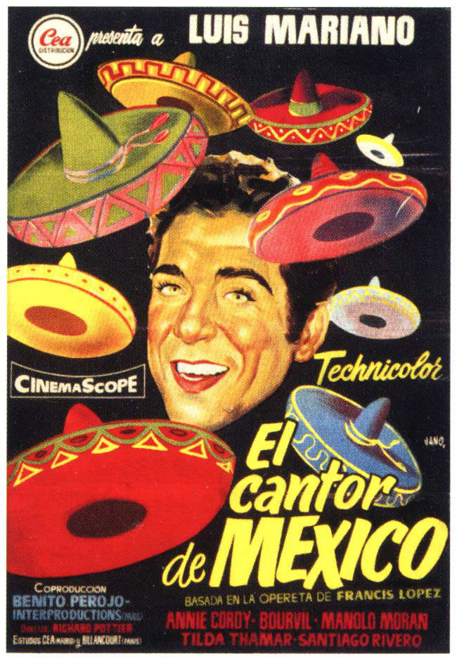 EL CANTOR DE MEXICO - 1956