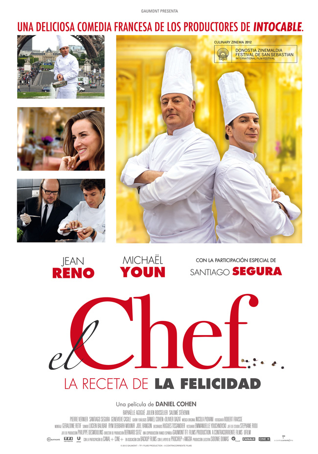 EL CHEF, LA RECETA DE LA FELICIDAD - Comme un chef - 2012