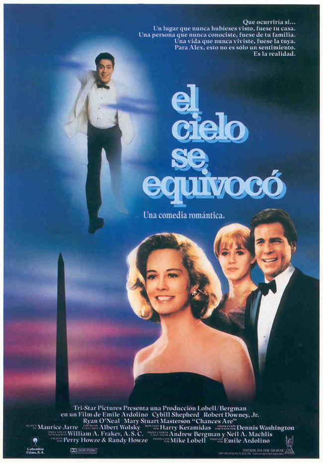 EL CIELO SE EQUIVOCO - Chances are - 1989