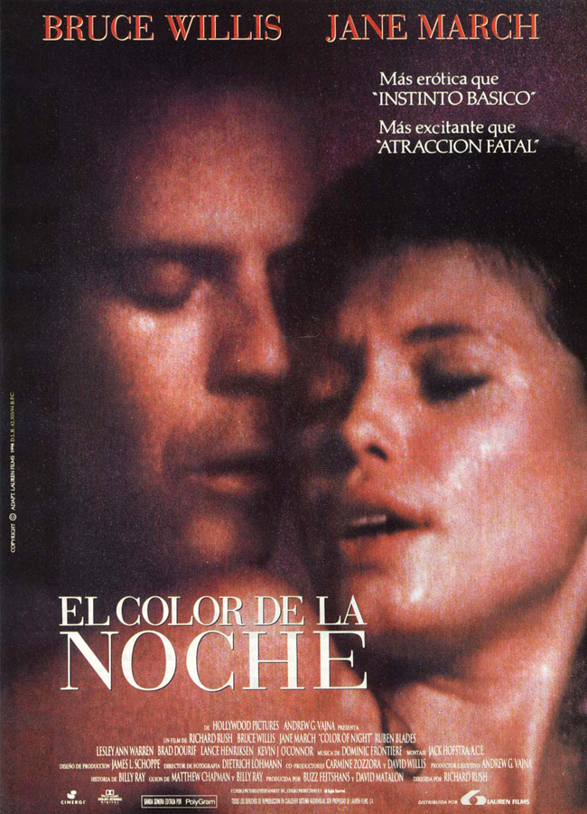 EL COLOR DE LA NOCHE - Color of Night - 1994