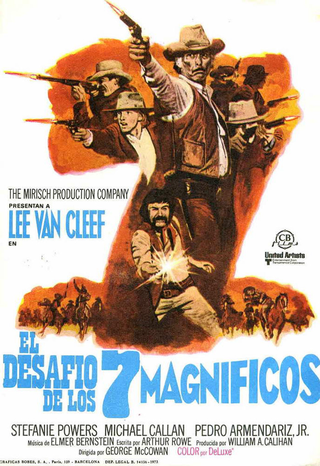 EL DESAFIO DE LOS SIETE MAGNIFICOS - The Magnificent Seven Ride - 1972