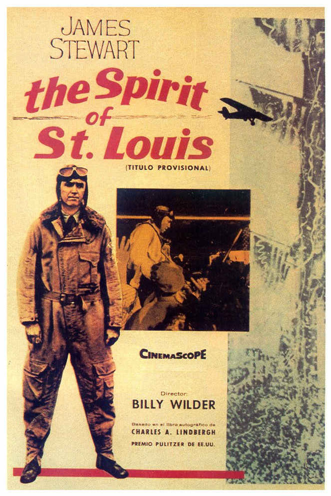 EL ESPIRITU DE ST. LOUIS - The Spirit of St. Louis - 1957