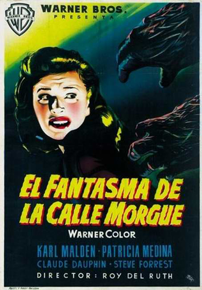 EL FANTASMA DE LA CALLE MORGUE - Phantom of the Rue Morgue - 1954