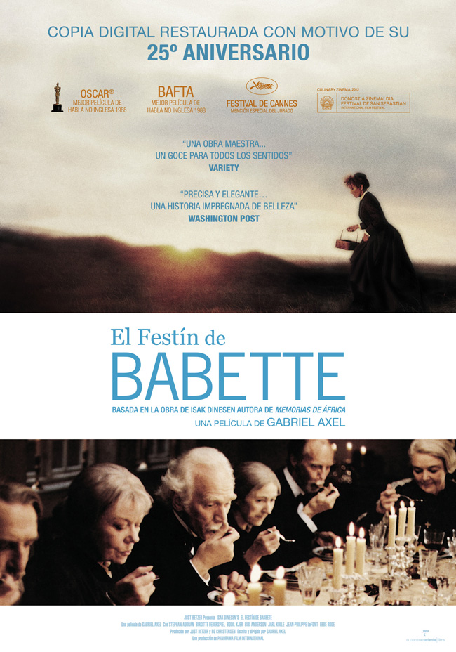 EL FESTIN DE BABETTE - Babettes Gaestebud - 1987