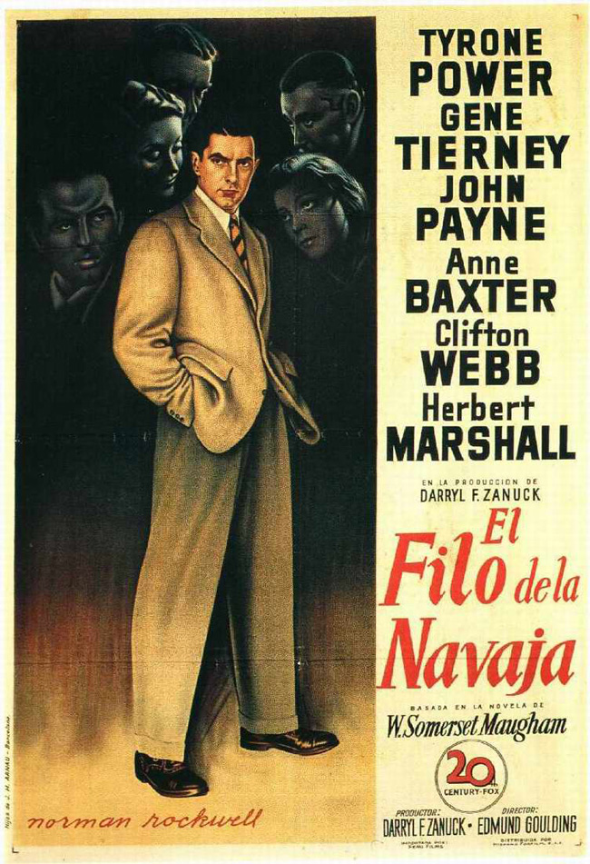 EL FILO DE LA NAVAJA - The Razor's Edge - 1946