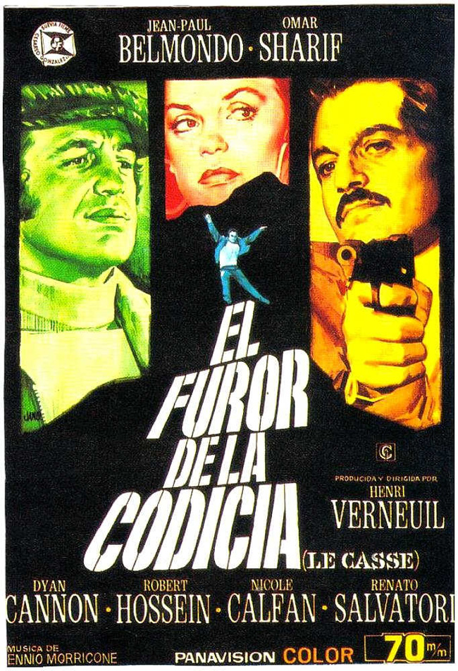 EL FUROR DE LA CODICIA - Le casse - 1971
