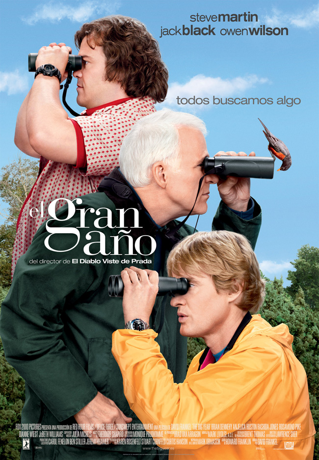 EL GRAN AÑO - The Big Year - 2011
