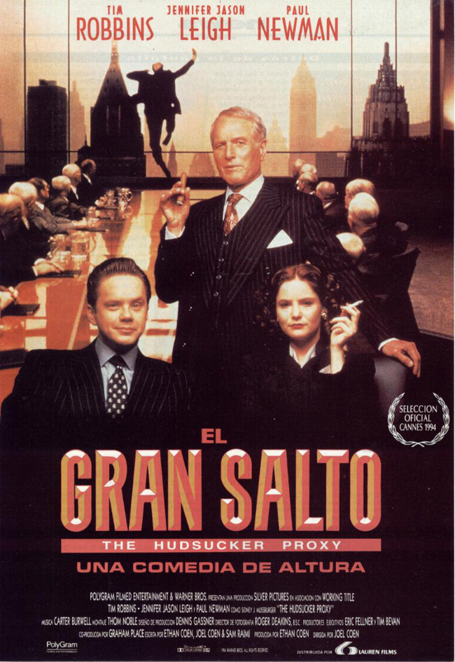 EL GRAN SALTO - The hudsucker proxy - 1994